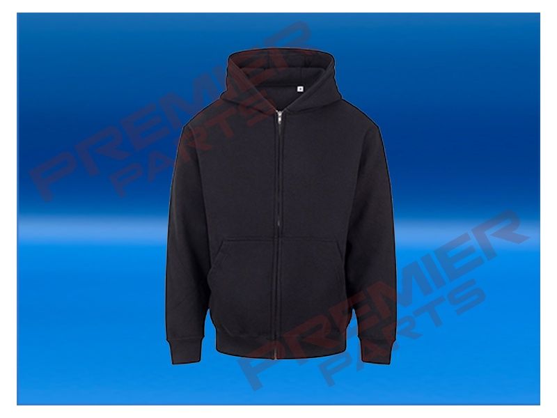 Vision heavyweight zoodie, Colour: Black, Size: XS