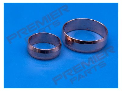 22mm Copper Olive Compression Rings (Pack of 4)