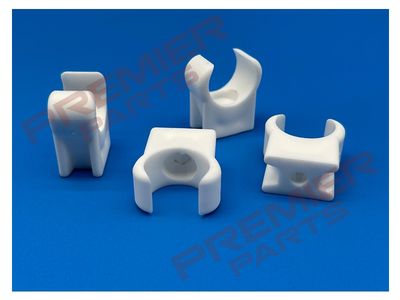 22mm Plastic Snap Fix Pipe Clips (Pack of 4)