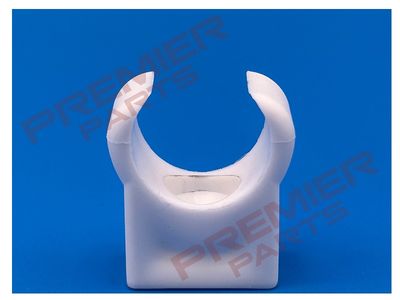22mm Plastic Snap Fix Pipe Clips (Sold Each)