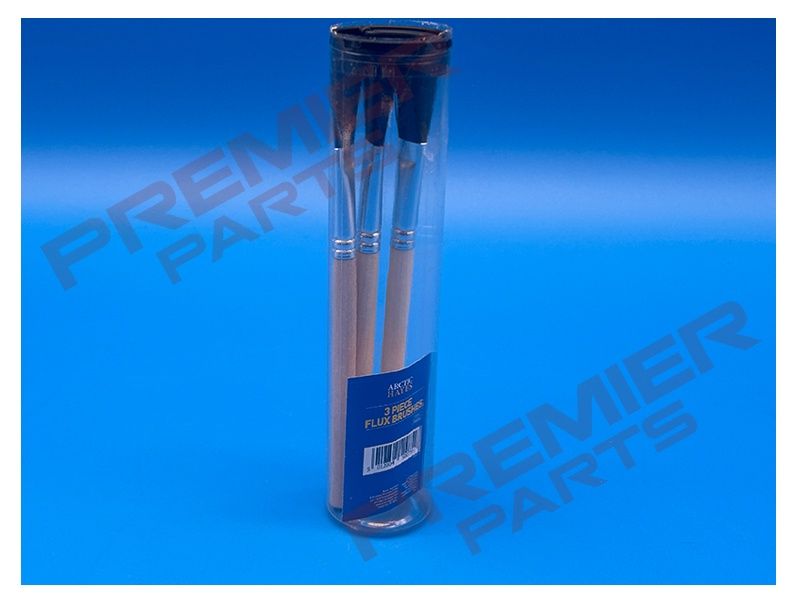 FLUX BRUSHES 3, 10, OR 25 PACK, Pack Qty: 3