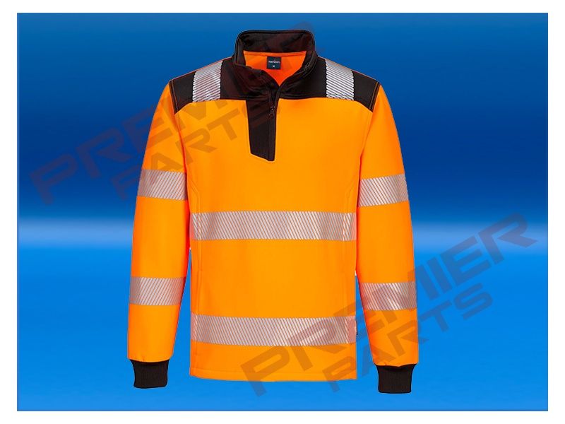 Hi-Vis 1/4 Zip Sweatshirt