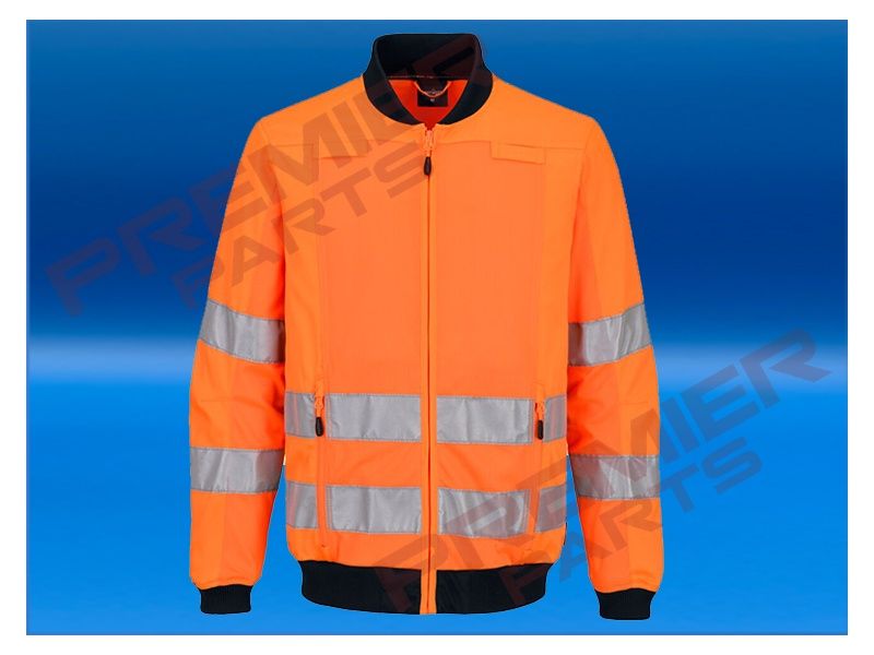 Hi-Vis Mesh Panel Work Jacket