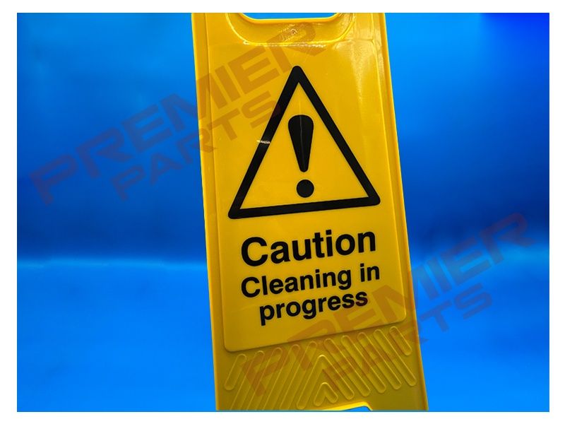 Heavy Duty A Board Sign 'Caution Cleaning In Progress' 620mm x 200mm