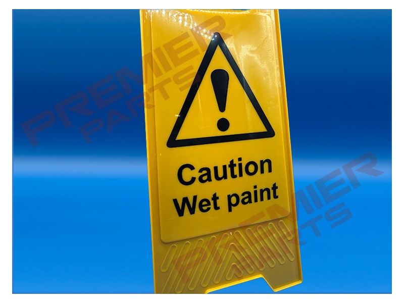 Heavy Duty A Board Sign 'Caution Wet Paint' 620mm x 200mm