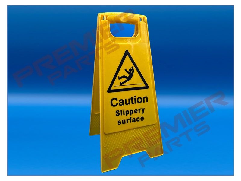 Heavy Duty A Board Sign 'Caution Slippery Surface' 620mm x 200mm