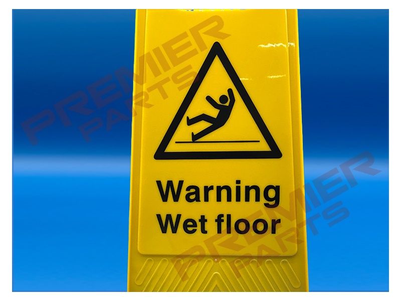 Heavy Duty A Board Sign 'Warning Wet Floor' 620mm x 200mm