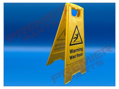 Heavy Duty A Board Sign 'Warning Wet Floor' 620mm x 200mm