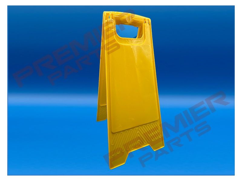 60cm Unbranded Heavy Duty Yellow 'A' Board