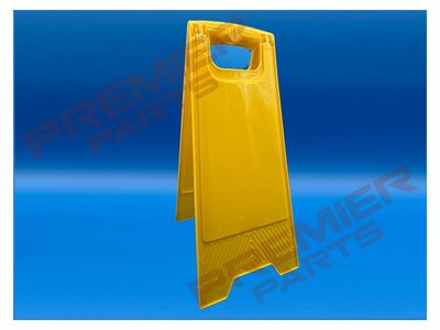 60cm Unbranded Heavy Duty Yellow 'A' Board