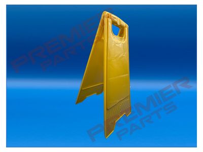 60cm Unbranded Heavy Duty Yellow 'A' Board