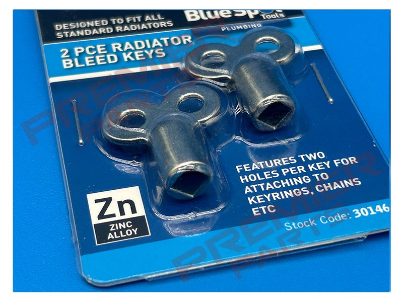 2 PCE Radiator Bleed Keys