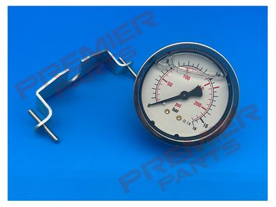 OEM ABAC PRESSURE GAUGE D63 1/4 11B