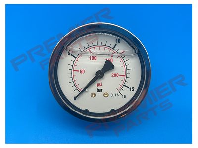 OEM ABAC PRESSURE GAUGE D63 1/4 11B