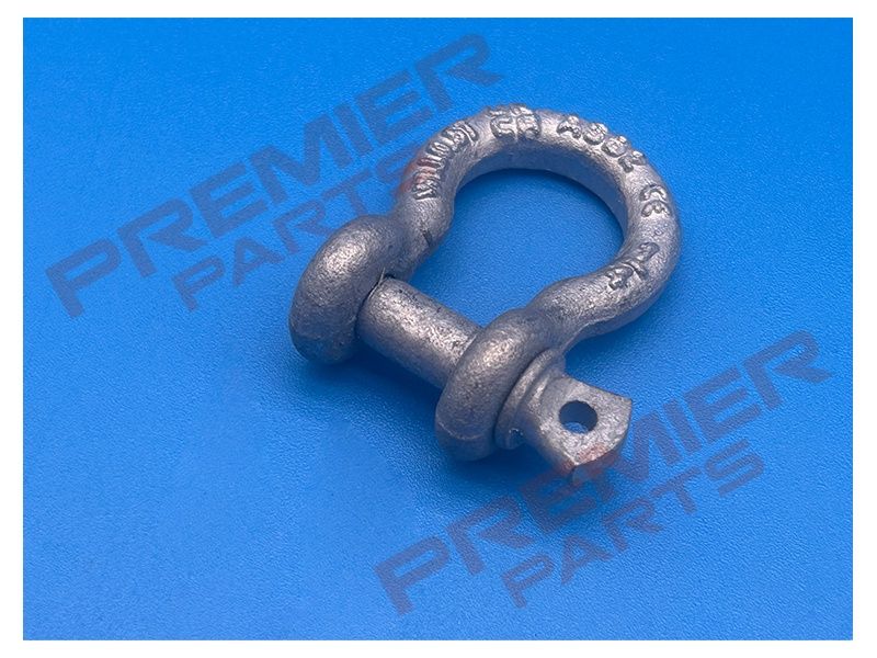 Galvanised Steel Lifting Bow Shackles, Size: 0.50T
