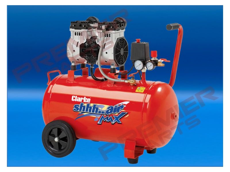 SHHH50/150 Shhh Air Max 7cfm 50 Litre 1.5HP Low Noise Oil Free Air Compressor (230V)