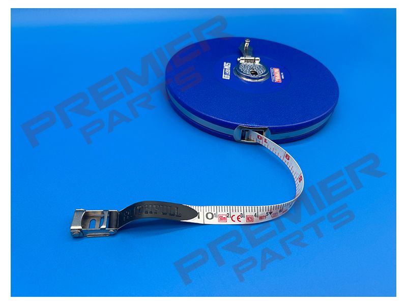 Rounded Long Site Tape Measure 50m/165ft (Width 13mm)