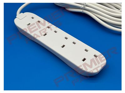 Trailing Extension Lead 4 Gang 13A 5m