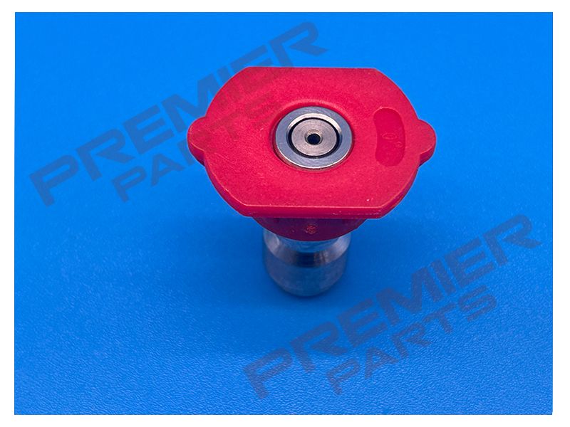 PRESSURE WASHER QUICK CONNECT NOZZLE, Colour: RED