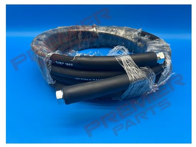 Pressure Washer Hose Black- 10 M 3/8 Female Each end