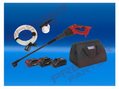 SV20 Series 22Bar Cordless Pressure Washer Kit 20V - 2 Batteries