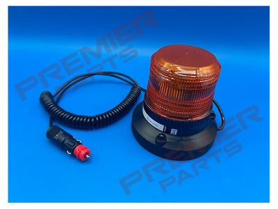ECCO EB5013A LED SERIES BRONZE Magnetic 12/24v Amber LED Beacon PN:EB5013A