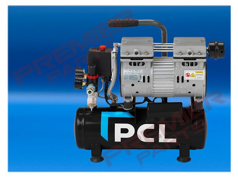 6L 0.75HP Direct Drive Oil Free Low Noise Compressor, 8 bar, 106 l/min