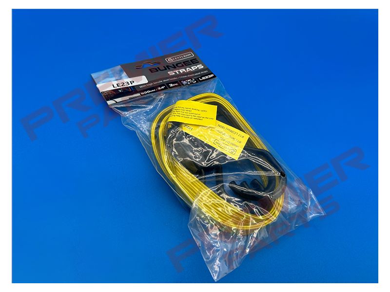 FLAT BUNGEE STRAPS 2PK 600, 800, 1000, 1200MM, Size: 600MM