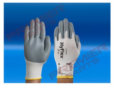 Ansell 11-800 HyFlex Abrasion Resistant Nitrile Work Gloves
