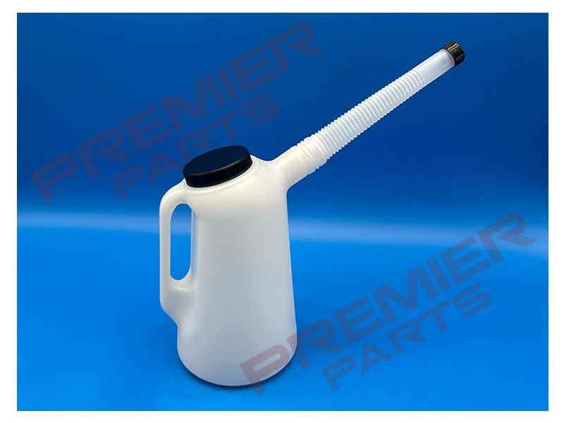2ltr Measuring Jug with Flexible Spout Black