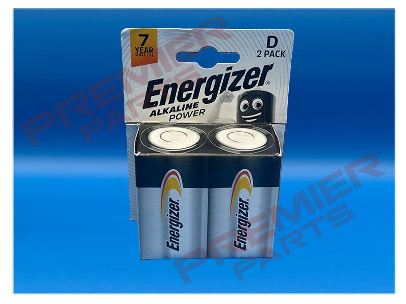 Energizer Batteries Alkaline D Pack of 2