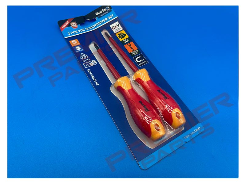 2 PCE VDE Screwdriver Set