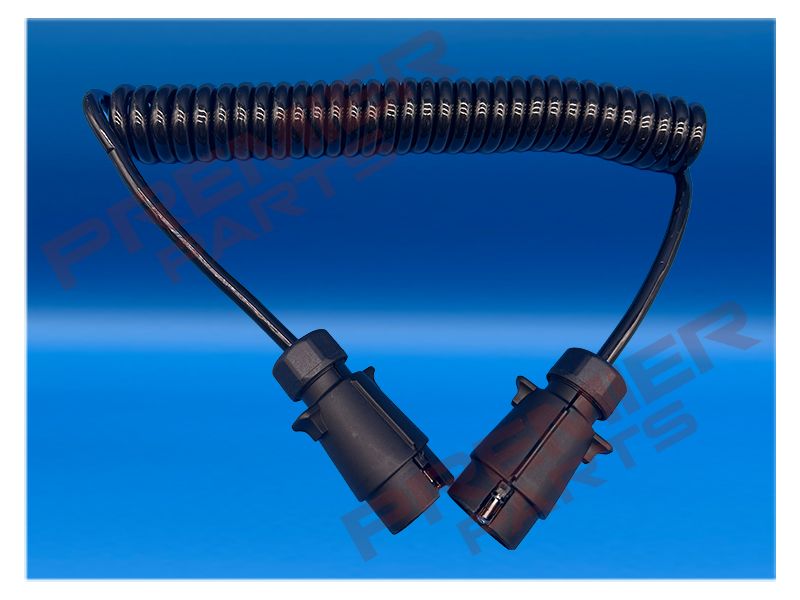 7x7 Pin Suzy Coil Trailer Cable 3M