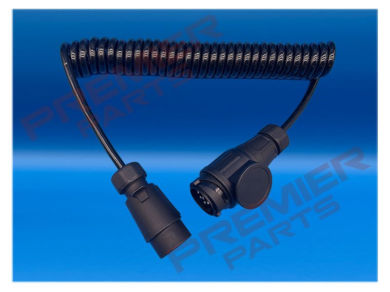 7x13 Pin Suzy Coil Trailer Cable 3M