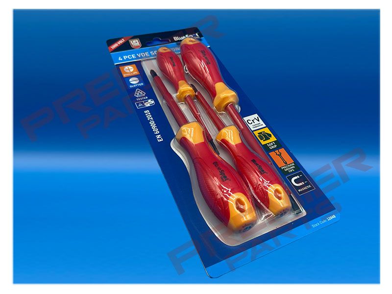 4 PCE VDE Screwdriver Set