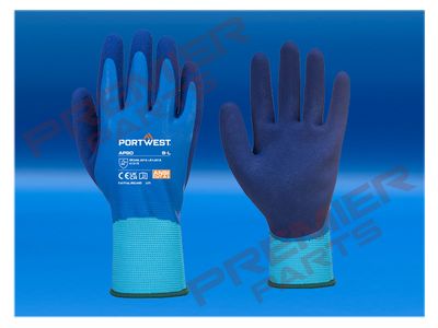 Grip 13 Latex Foam Aqua Glove Blue AP80