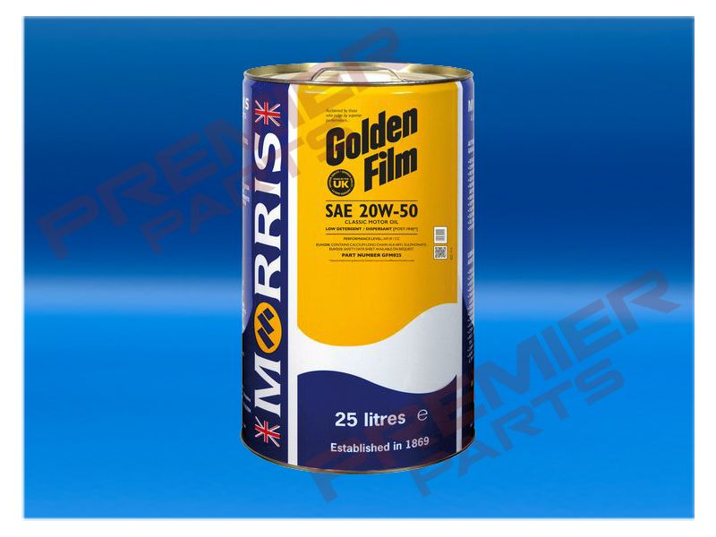 Golden Film SAE 20W-50 Classic Motor Oil 25 Ltr