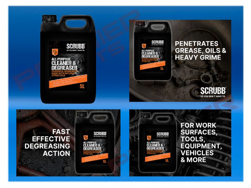 All Purpose Cleaner &amp; Degreaser, 5L - G1SC C500 NG