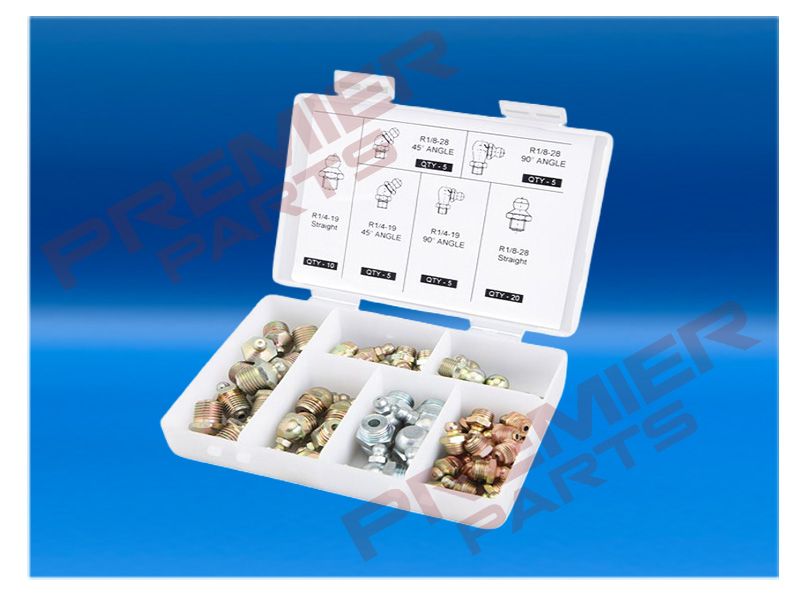 Grease Nipple Assortment BSPT 50pcs