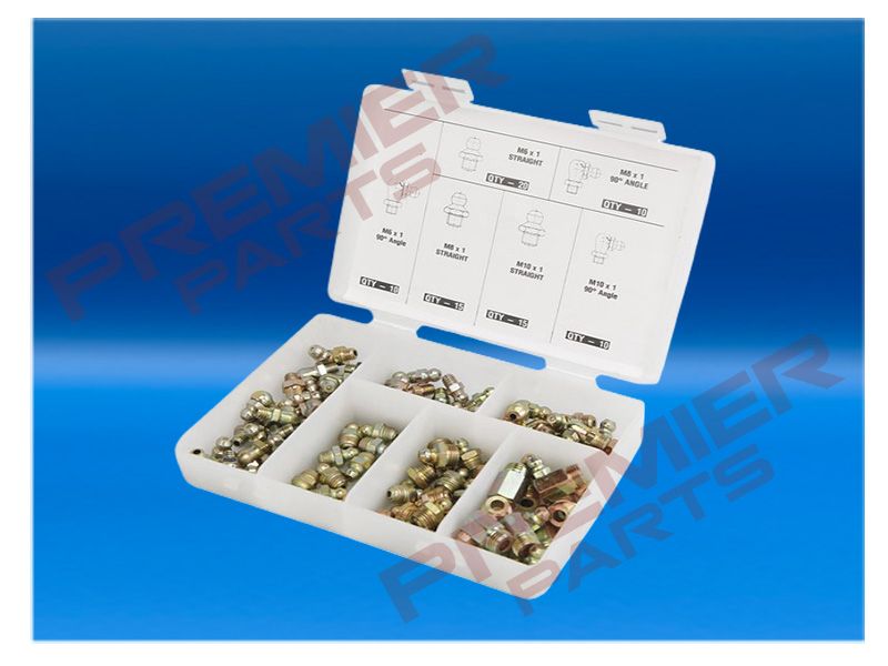 Grease Nipple Assortment Metric 80pcs