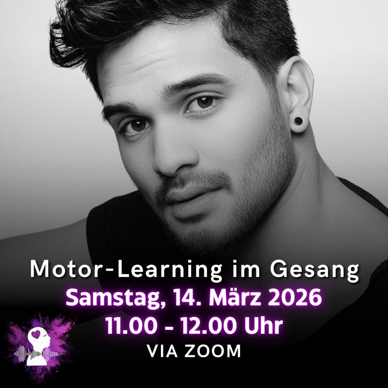 VocalMind "Motor-Learning im Gesang" mit Richard-Salvador Wolff