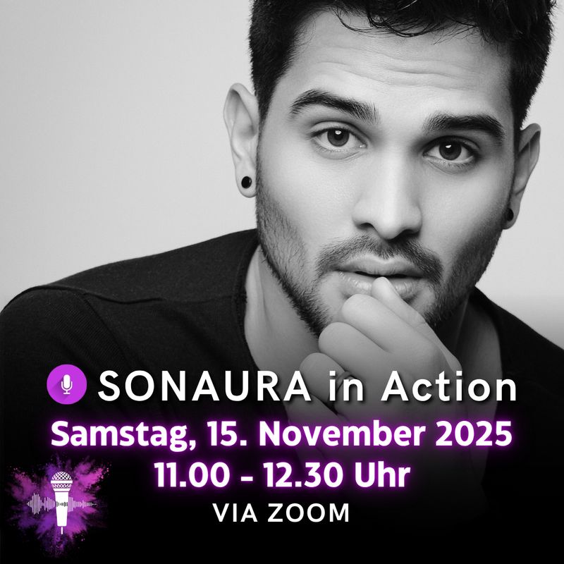 VocalSession "SONAURA in Action" mit Richard-Salvador Wolff