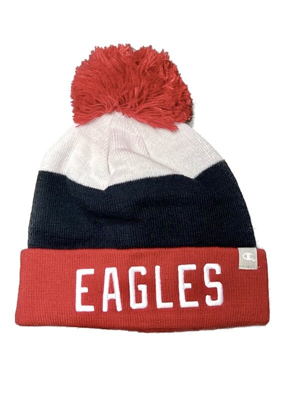 Beanie with Pom - Eagles