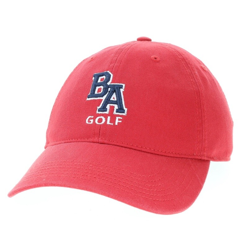 BA Golf- Red dad cap