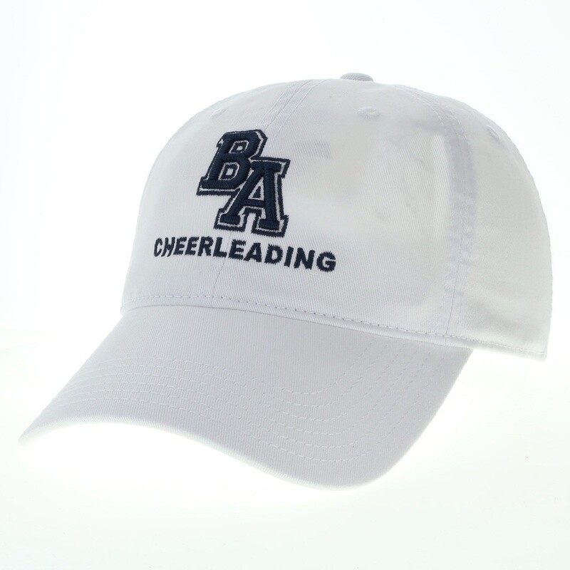 BA Cheerleading- White dad cap