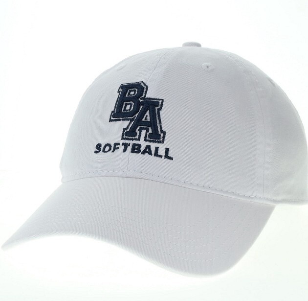 BA Softball- White dad cap