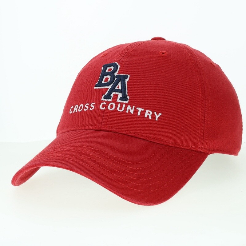 BA Cross Country- Red dad cap