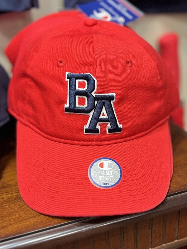 Champion BA Cotton Hat Red