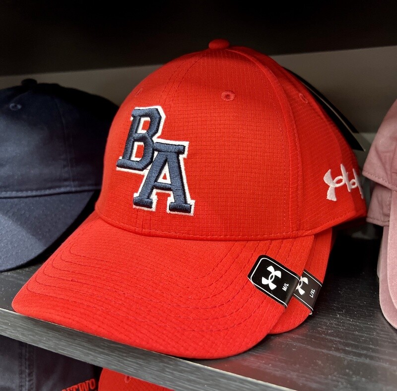 Under Armour  ISO Chill  Velcro Hat Red