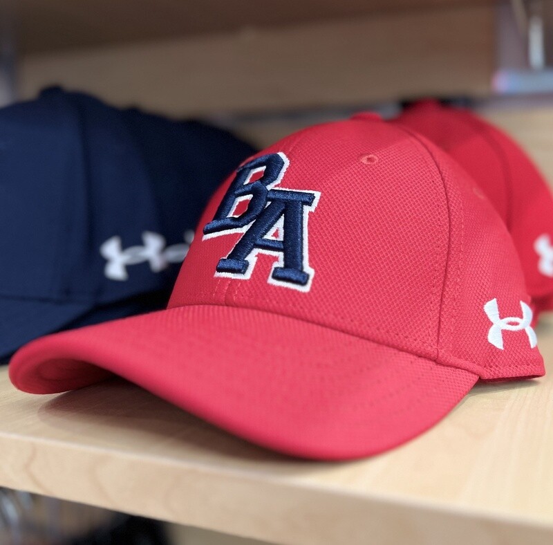 Youth Blitzing Adjustable Hat Red